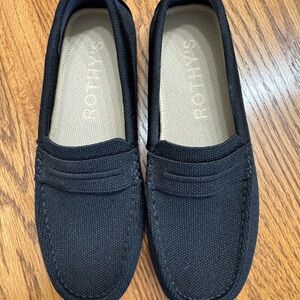Rothy's “The Driver” Women’s Black Loafers